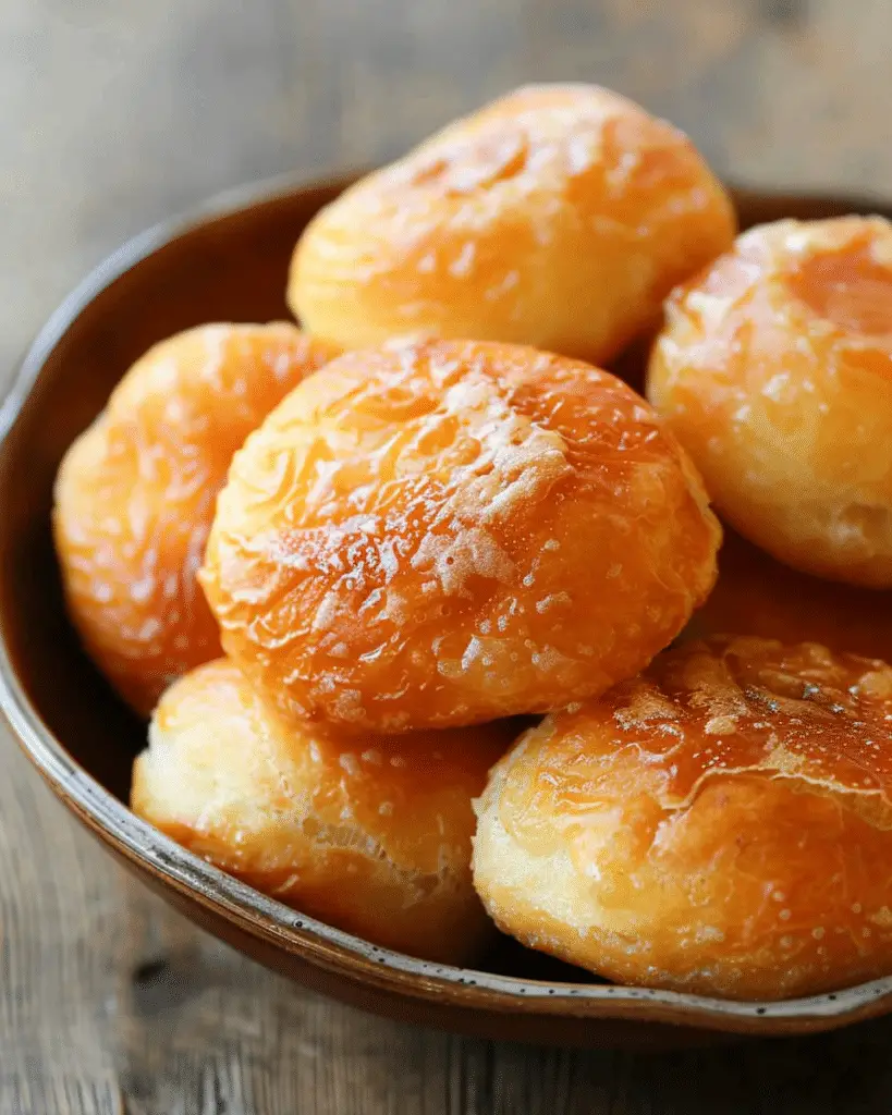 Soft Fried Buns