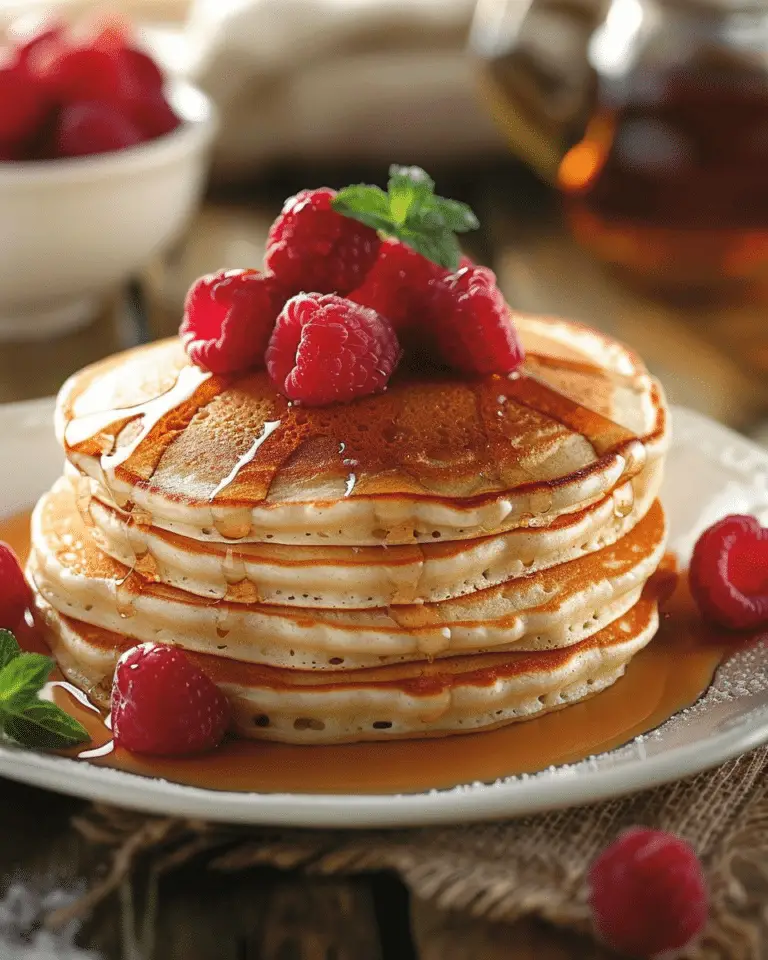 Good Old-Fashioned Pancakes