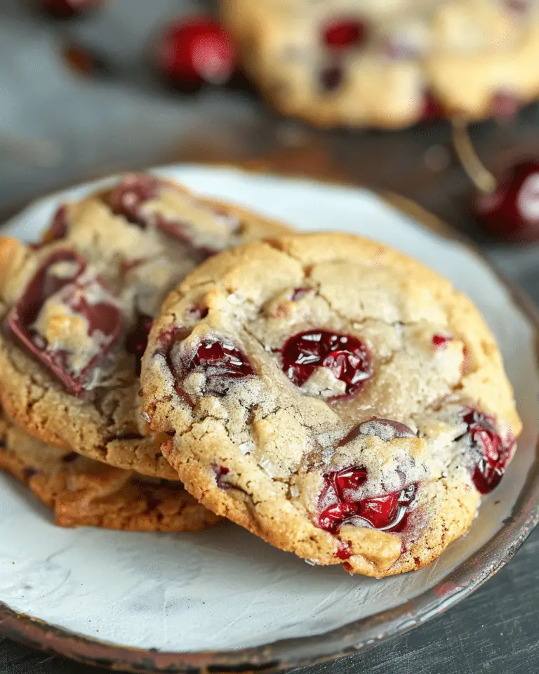 Cherry garcia cookies