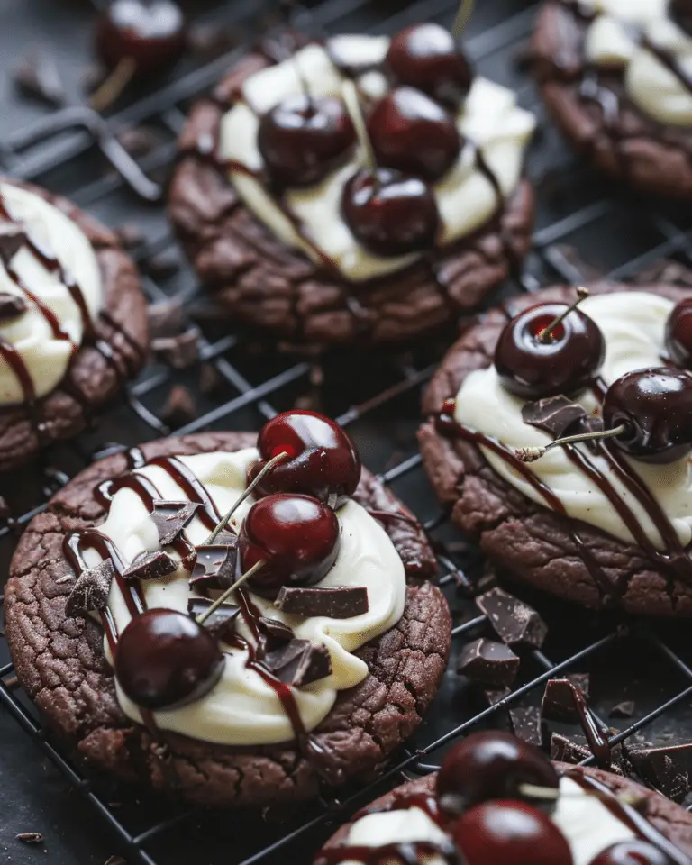 Gourmet Black Forest Cherry Cookies