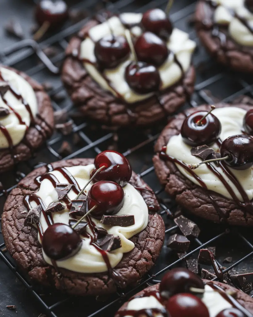 Gourmet Black Forest Cherry Cookies