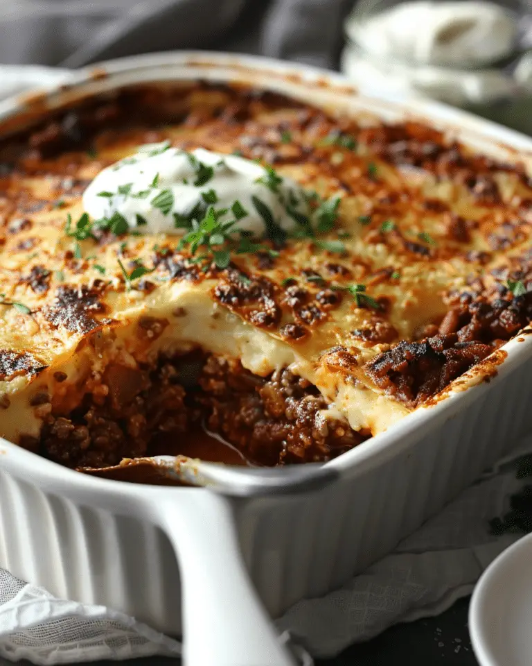 Outrageously Delicious Greek Moussaka