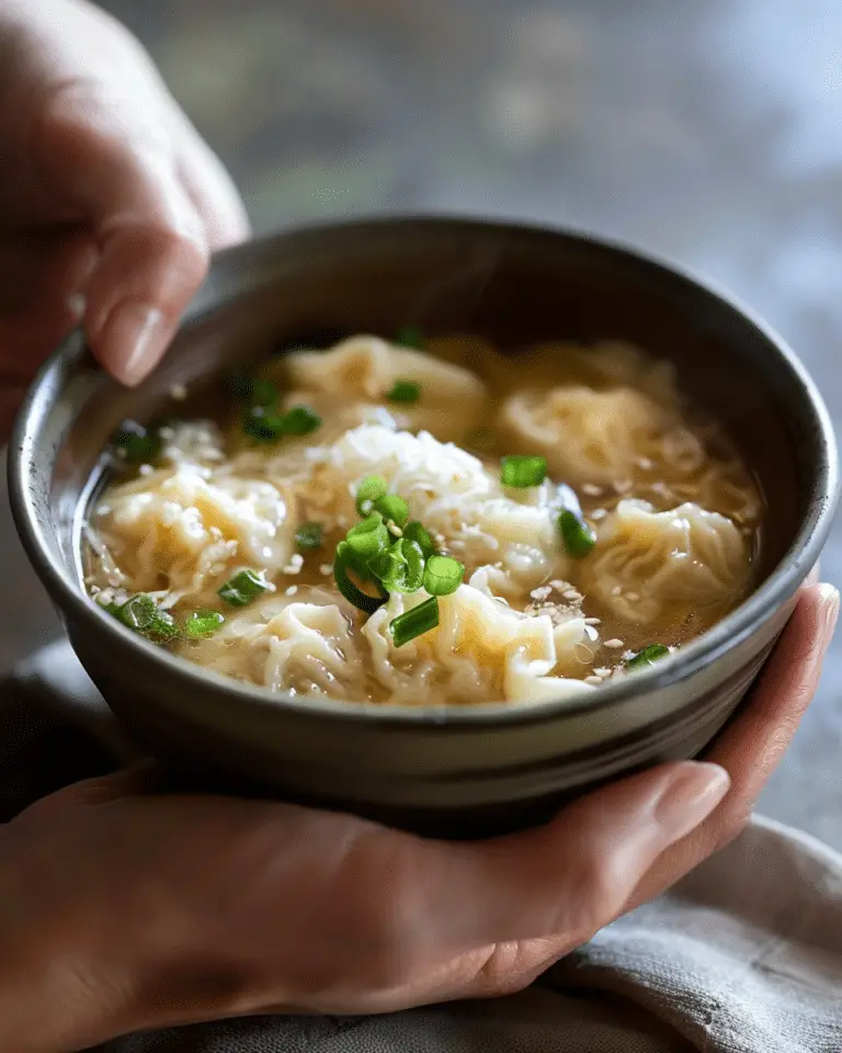 Easy Dumpling Soup