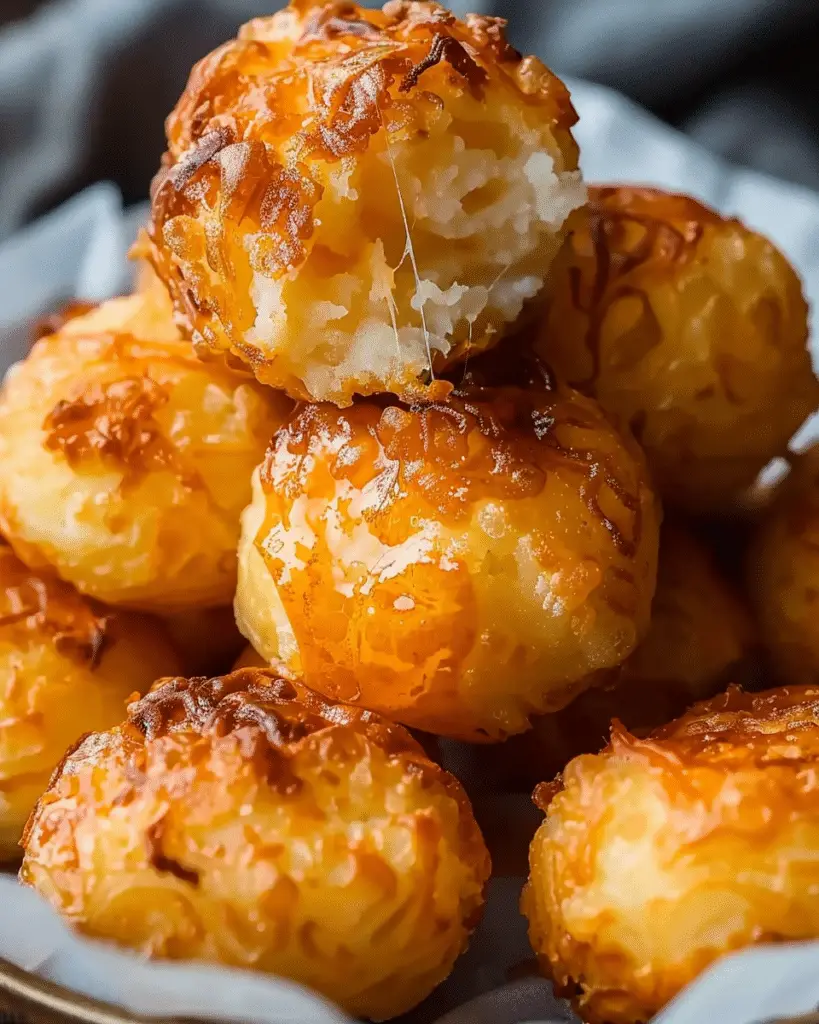 Mashed Potato Cheese Puffs – Easy & Delicious Recipe
