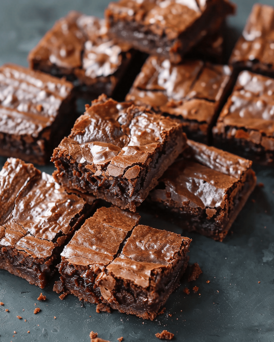 Fudgy Eggless Brownies