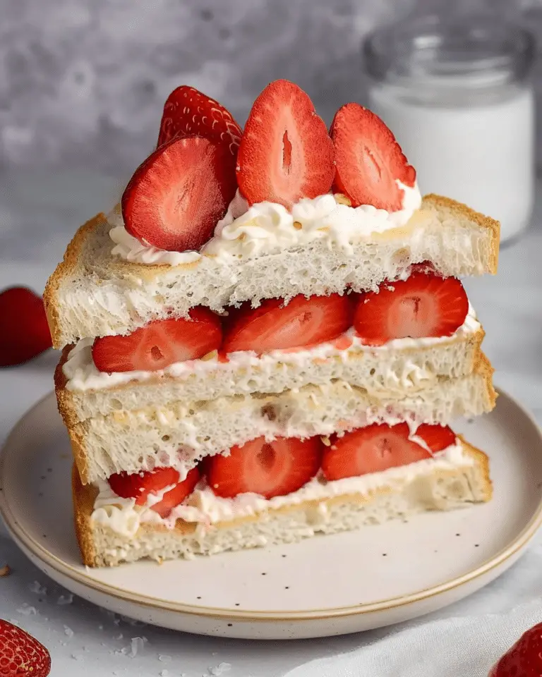 Japanese Strawberry Sandwich