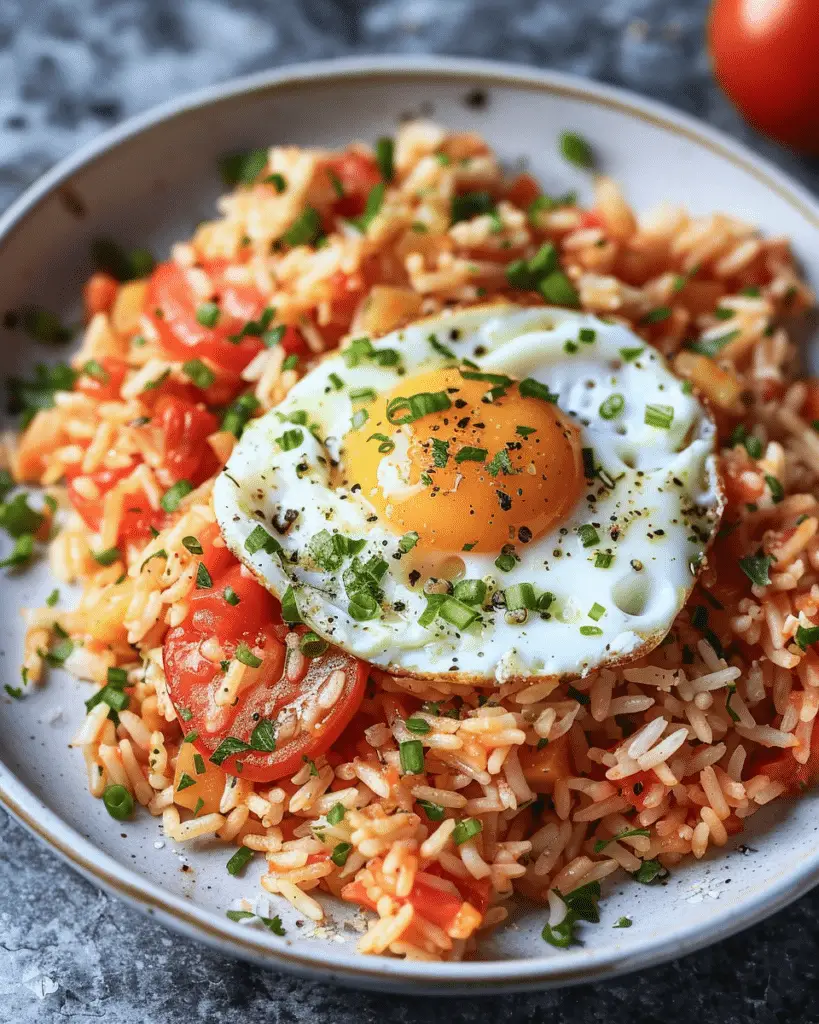 Easy Tomato and Egg Rice Recipe: 15 Minute Meal