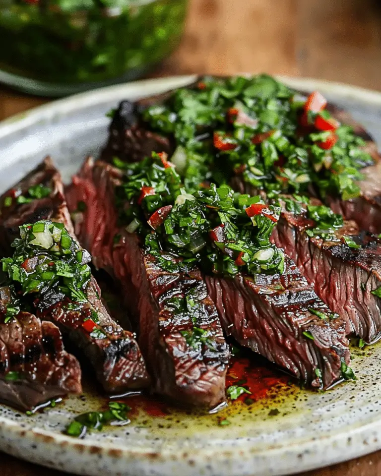 Chimichurri Steak