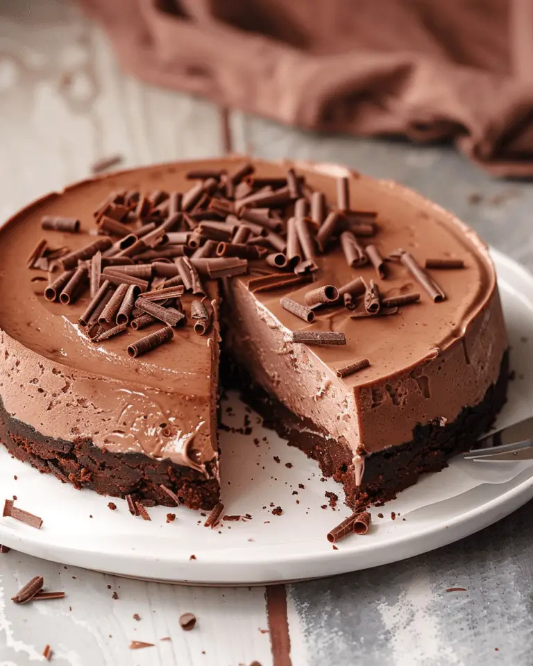Best No Bake Chocolate Cheesecake Recipe