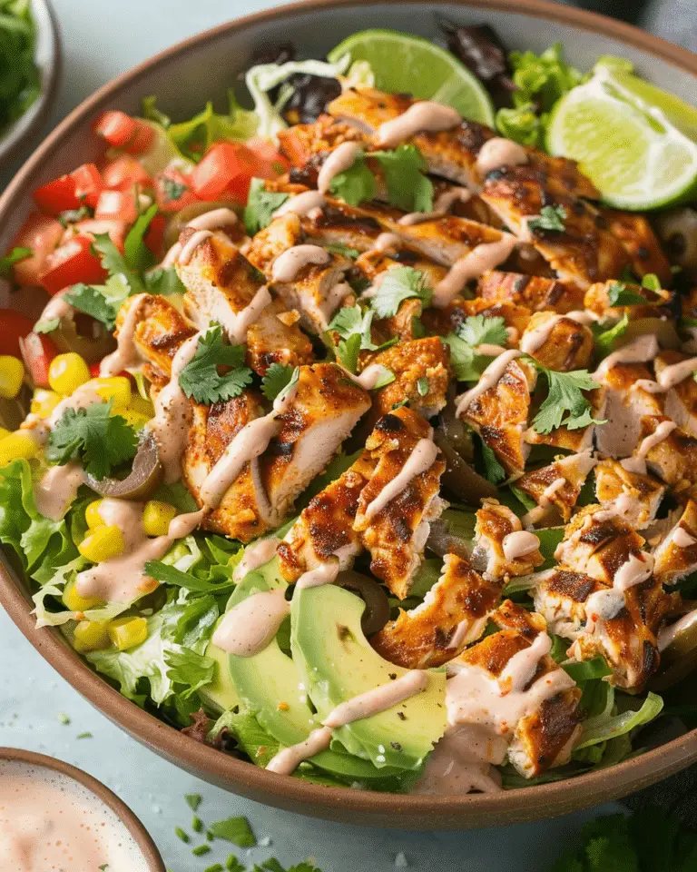 Santa Fe Salad Recipe with Chicken