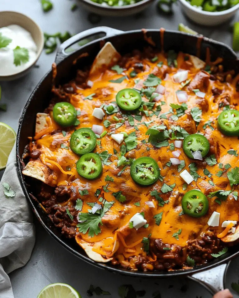 Beef Skillet Enchiladas