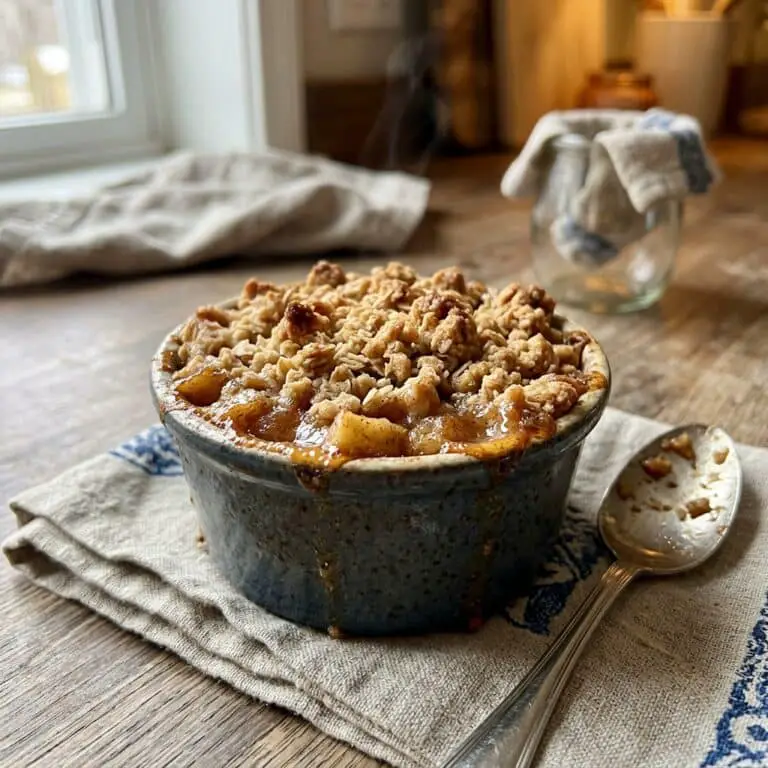 Apple Crumble (Single Serving)