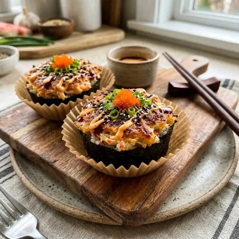 Baked Sushi Cups