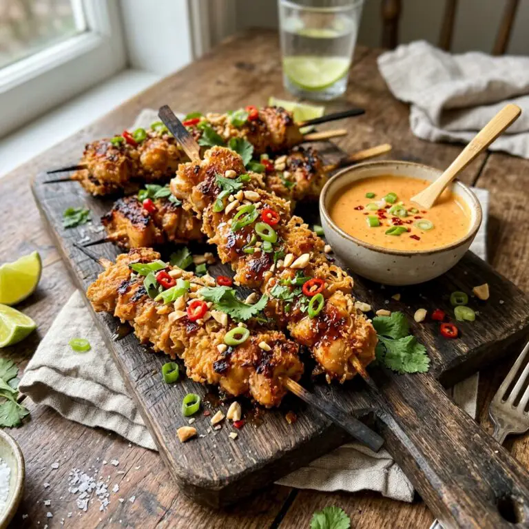Bang Bang Chicken Skewers