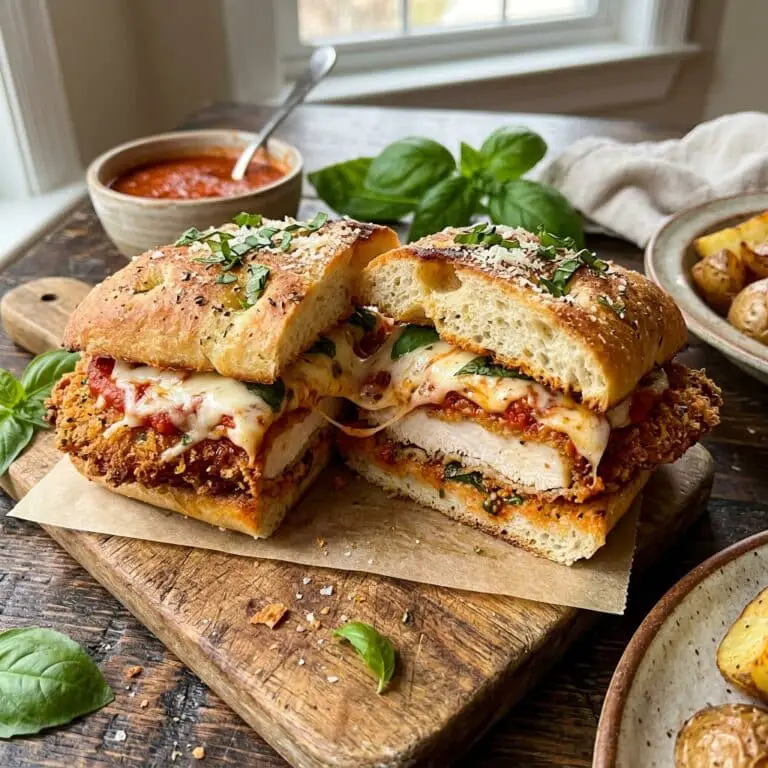Chicken Parmesan Sandwich