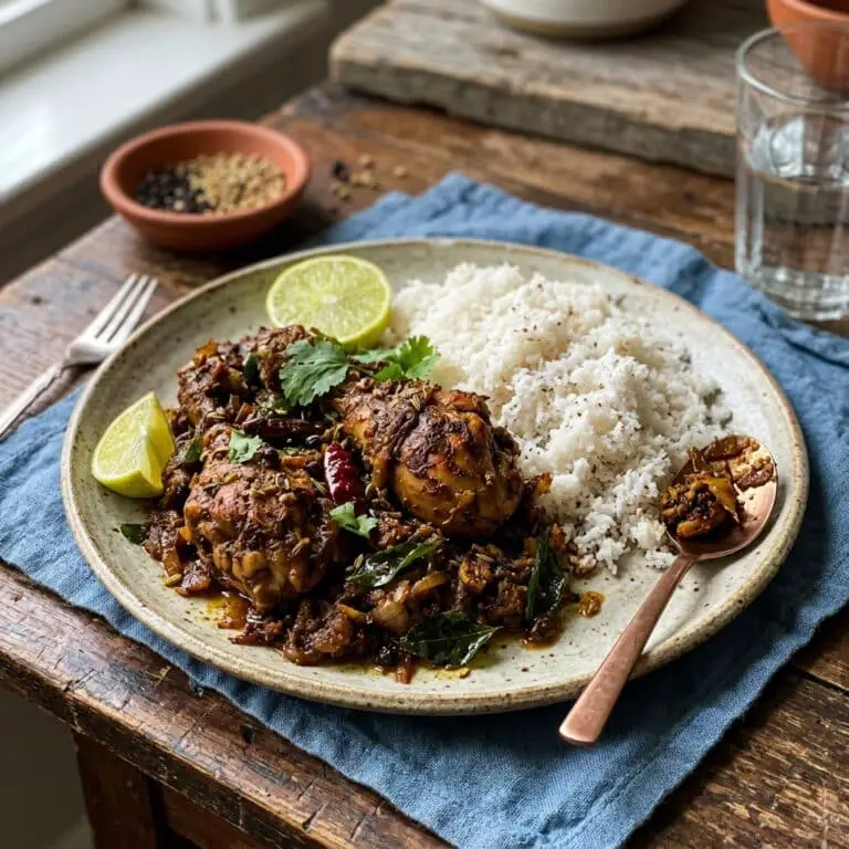 Chicken Varuval (Chicken Chukka)