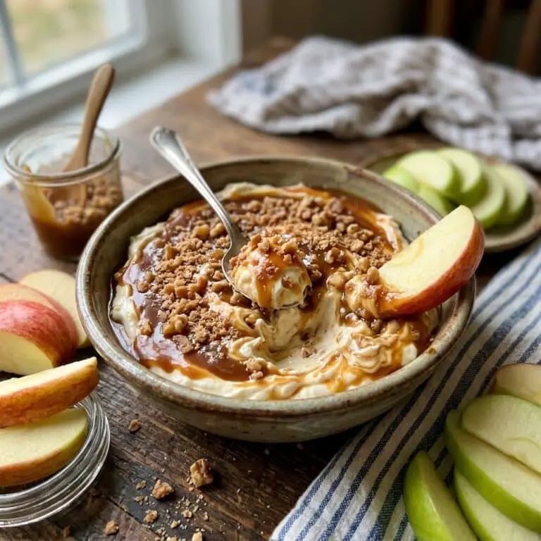 Cream Cheese Caramel Apple Dip