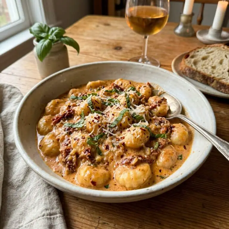 Creamy Sundried Tomato “Marry Me” Gnocchi