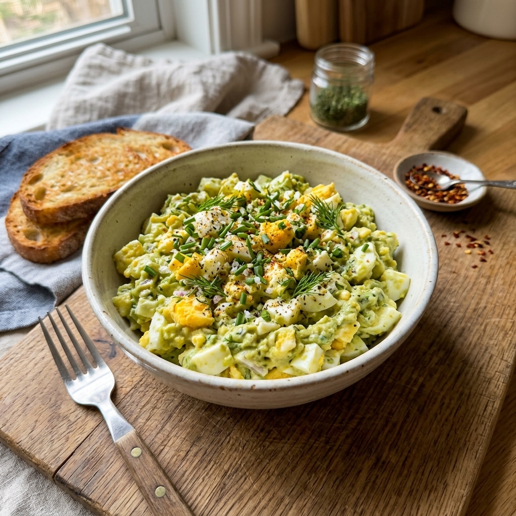 Egg Salad with Avocado