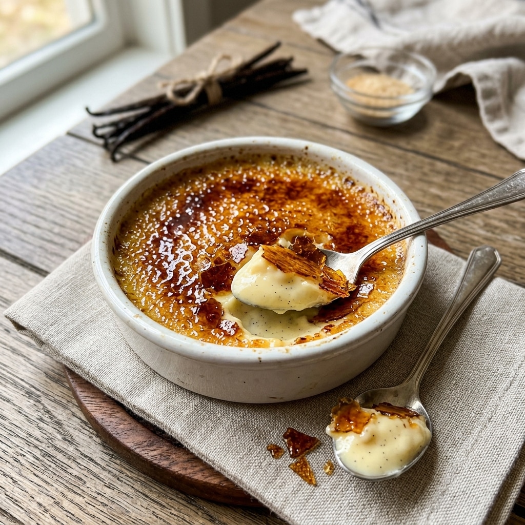 Creamy Vanilla Crème Brûlée