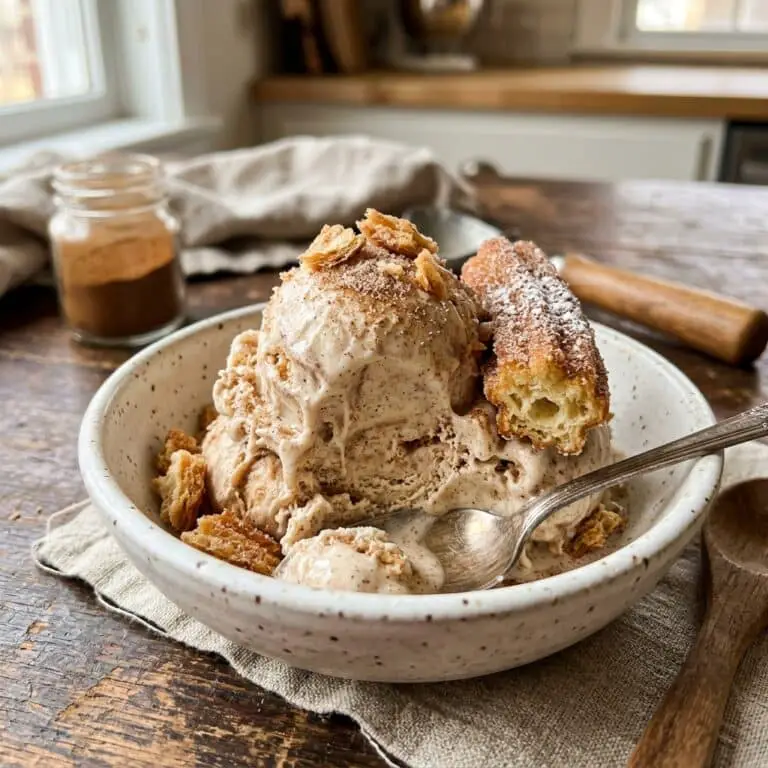 Homemade Cinnamon Ice Cream