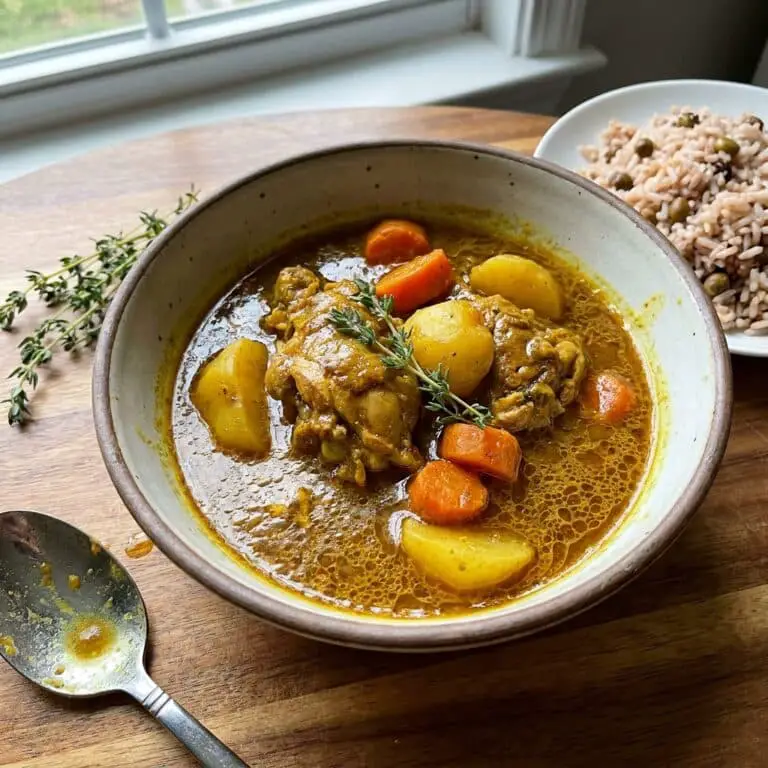 Authentic Jamaican Curry Chicken