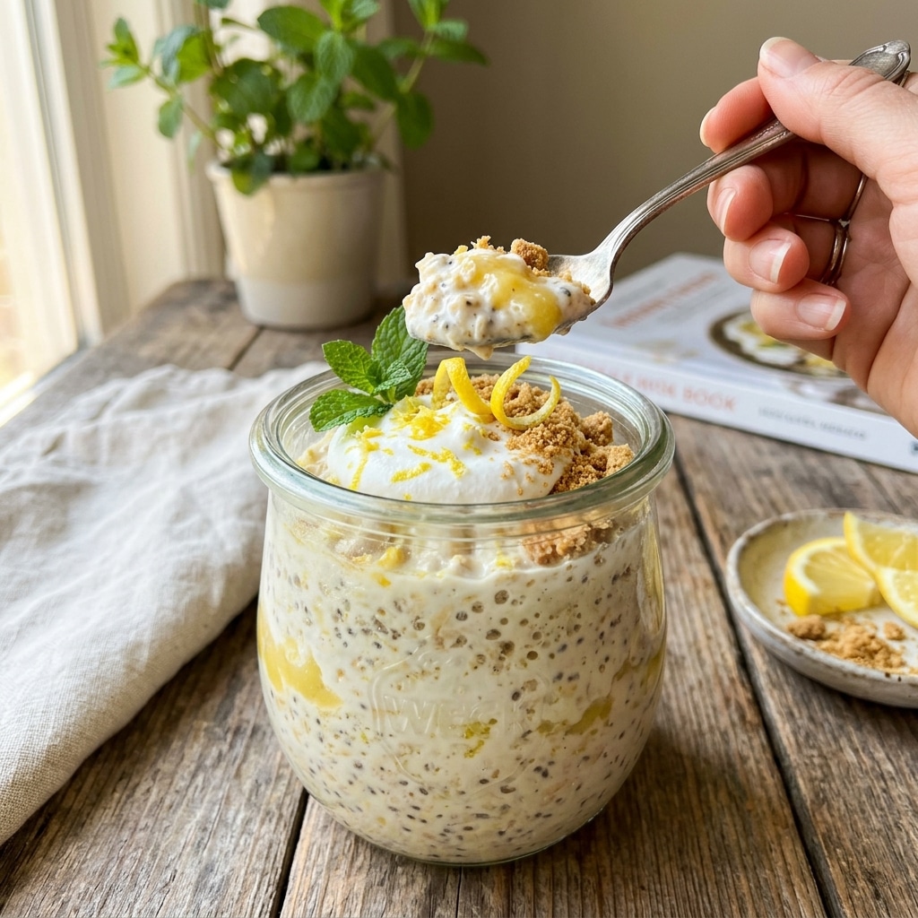 Lemon Cream Pie Overnight Oats