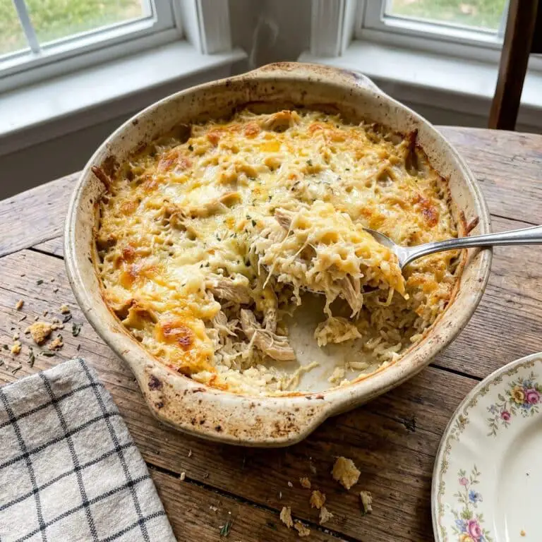 Mamaw’s Chicken And Rice Casserole
