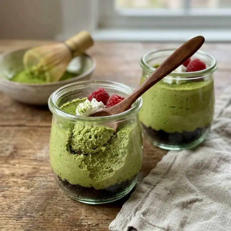 How to Make Matcha Cheesecake Cups