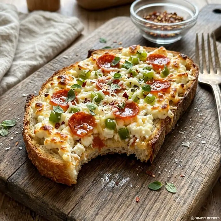 Pizza Cottage Cheese Toast