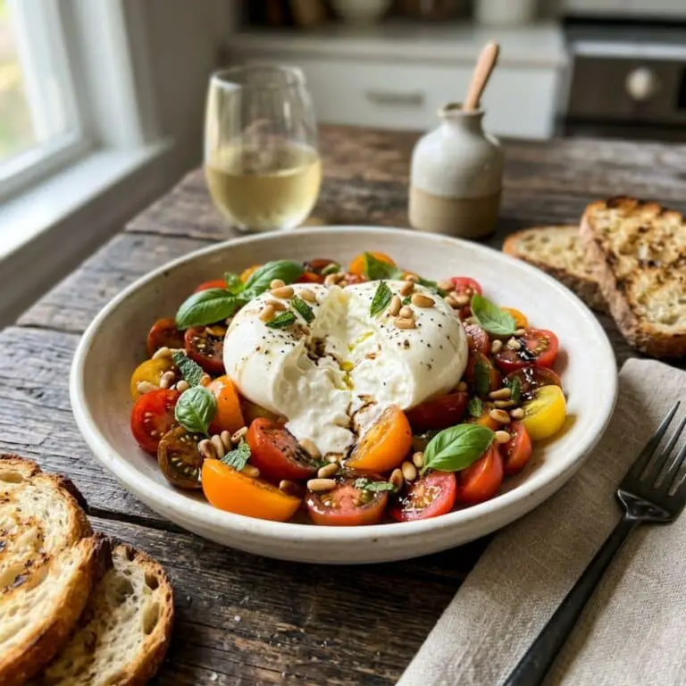 Tomato Burrata Salad