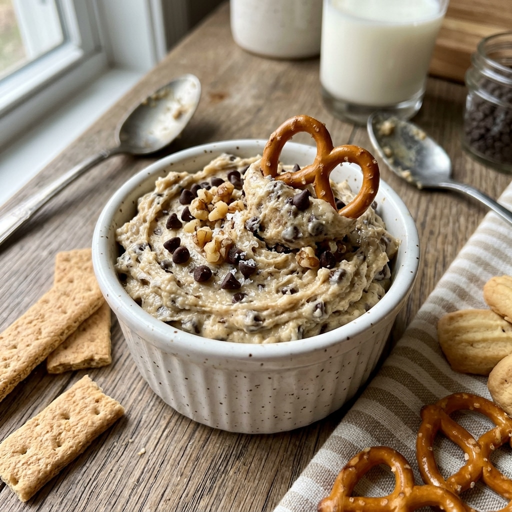 Cookie Dough Dip for One