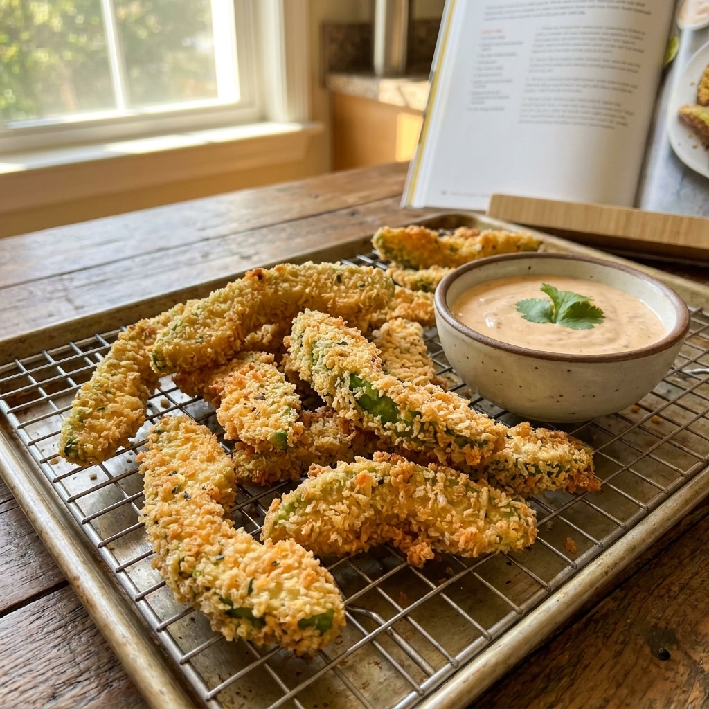 Crispy Baked Avocado Fries