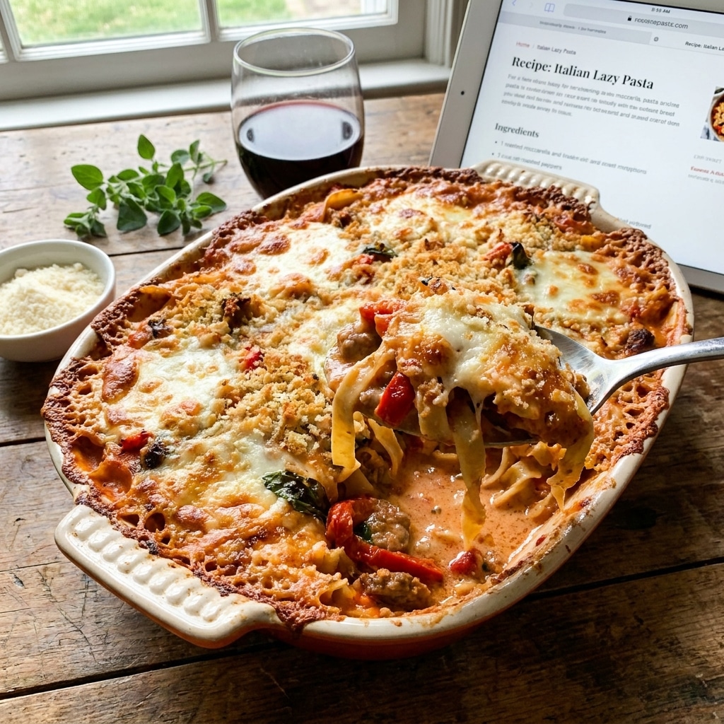 Italian Lazy Pasta