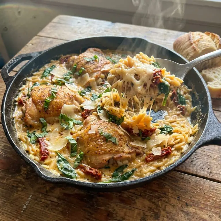 One-Pan Marry Me Chicken Orzo Recipe